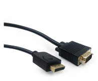 GEMBIRD Kabel DisplayPort VGA 1.8m czarny CCP-DPM-VGAM-6 - 1351675 - zdjęcie 2